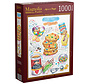 Magnolia Monster Cookie Puzzle 1000pcs
