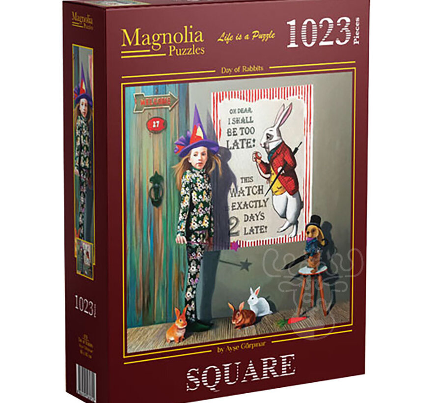 Magnolia Day of Rabbits Puzzle 1023pcs