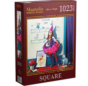 Magnolia Puzzles Magnolia The Ballerina Girl Puzzle 1023pcs