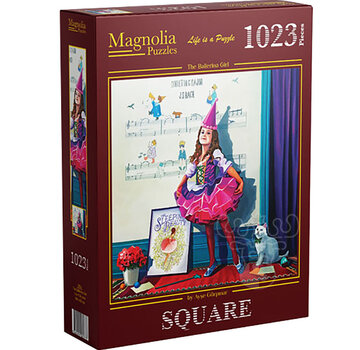 Magnolia Puzzles Magnolia The Ballerina Girl Puzzle 1023pcs