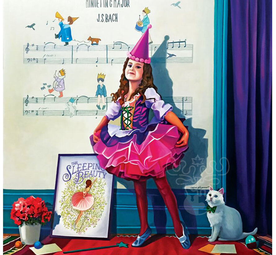 Magnolia The Ballerina Girl Puzzle 1023pcs