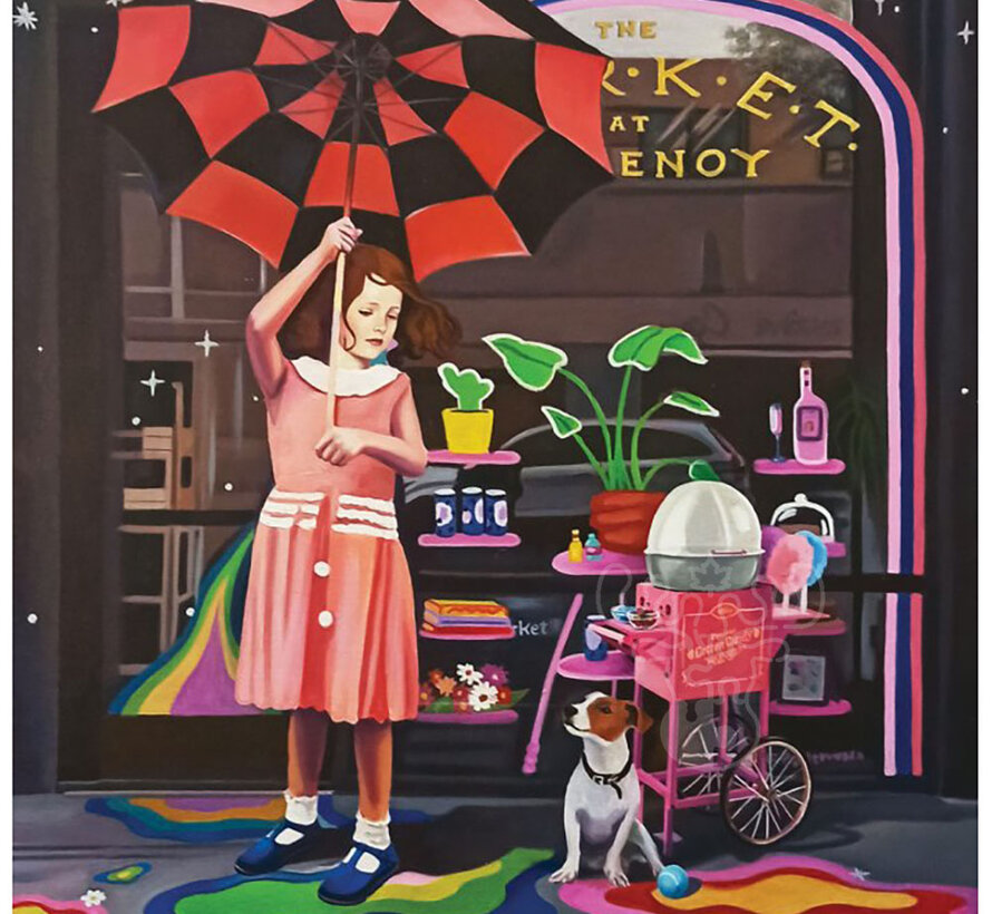 Magnolia Umbrella Puzzle 1023pcs