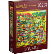 Magnolia Puzzles Magnolia Life in Asia Puzzle 1023pcs