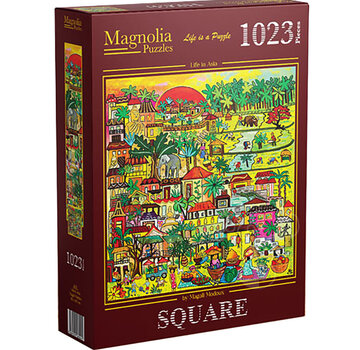 Magnolia Puzzles Magnolia Life in Asia Puzzle 1023pcs