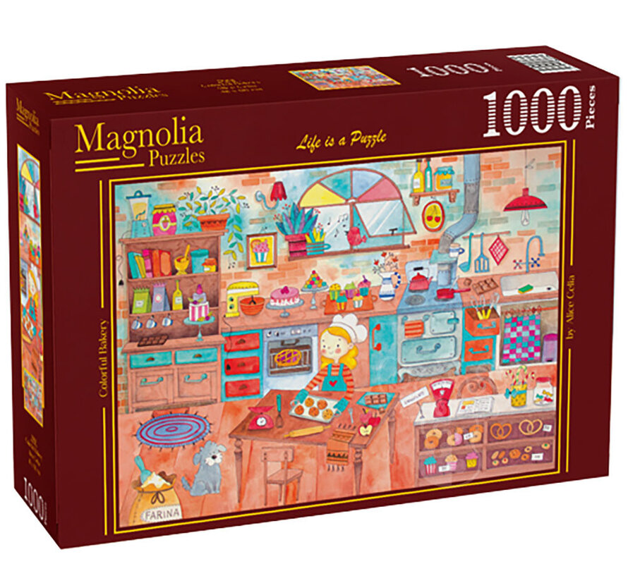 Magnolia Colorful Bakery Puzzle 1000pcs