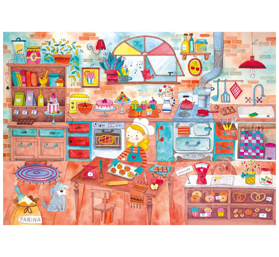 Magnolia Colorful Bakery Puzzle 1000pcs