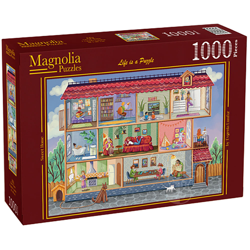 Jeu 1001 Puzzles - Home Sweet Home - PC Windows - Livraison Rapide