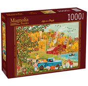 Magnolia Puzzles Magnolia Autumn Scene Puzzle 1000pcs