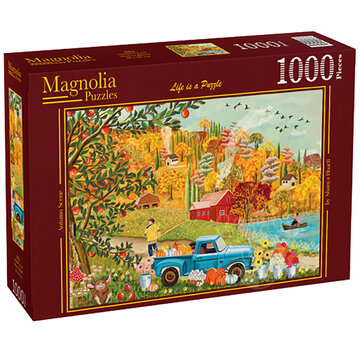 Magnolia Puzzles Magnolia Autumn Scene Puzzle 1000pcs