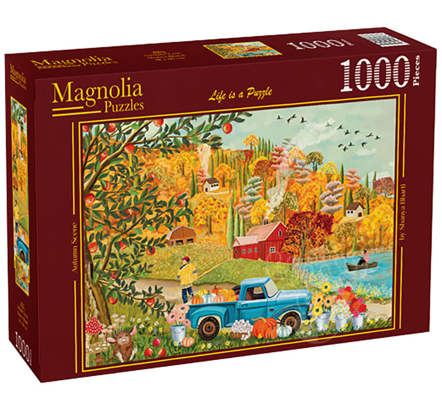 Magnolia Autumn Scene Puzzle 1000pcs
