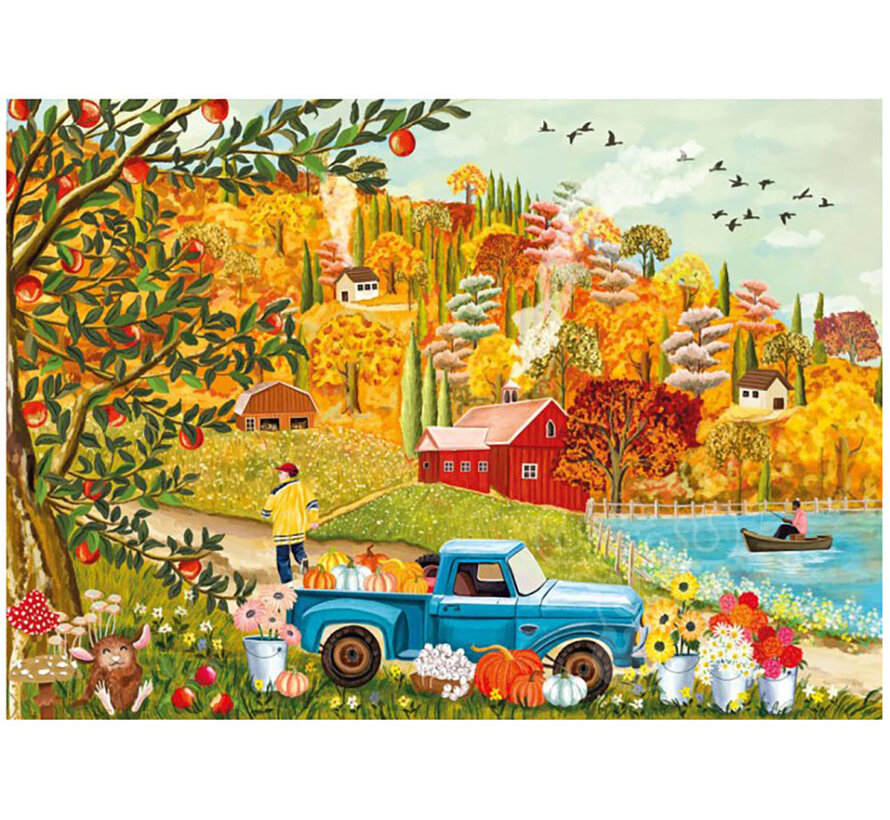 Magnolia Autumn Scene Puzzle 1000pcs