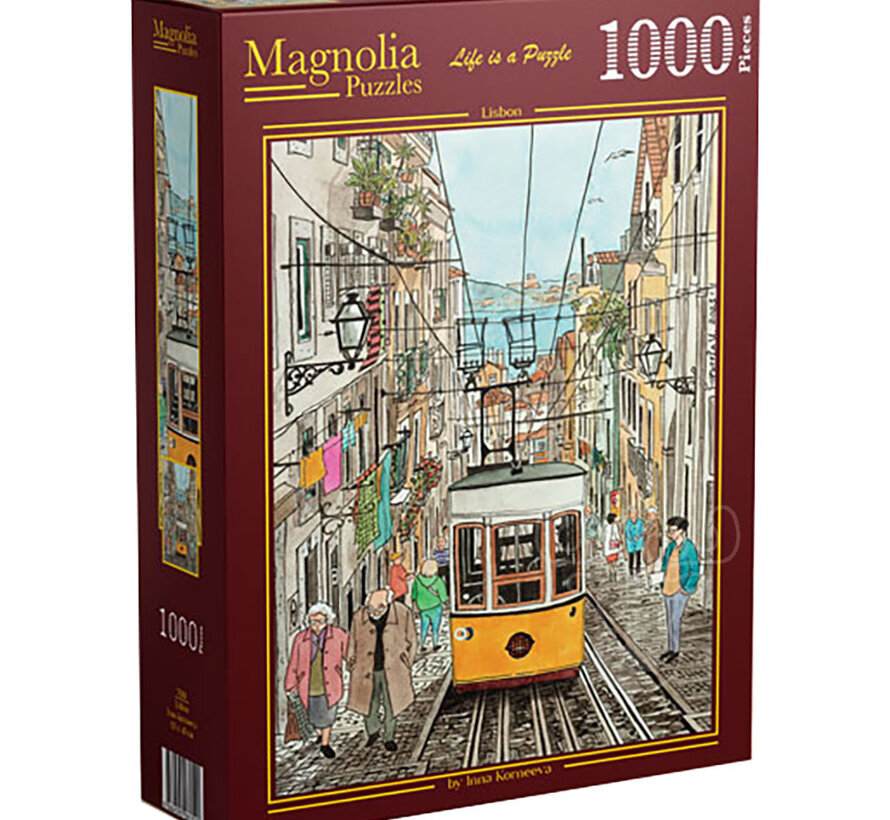 Magnolia Lisbon Puzzle 1000pcs