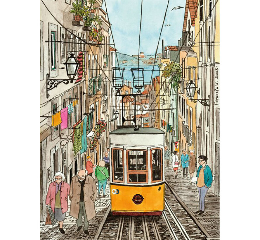 Magnolia Lisbon Puzzle 1000pcs