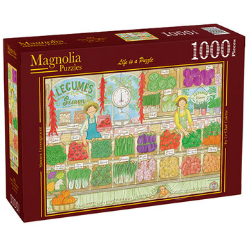Magnolia Puzzles Magnolia Simon's Greengrocer Puzzle 1000pcs