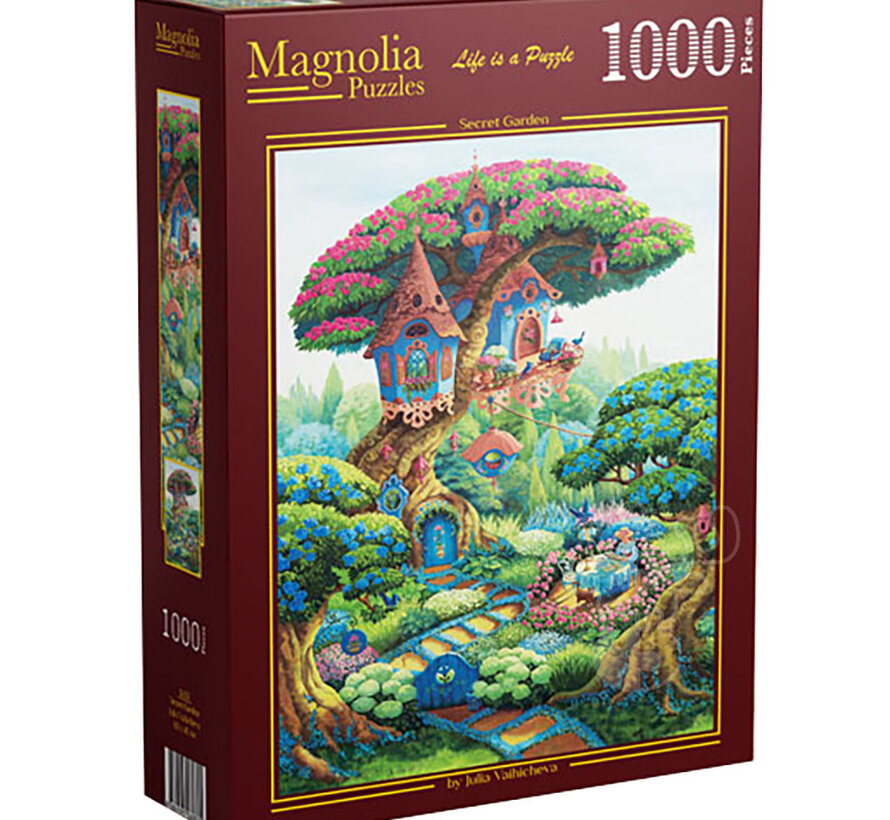 Magnolia Secret Garden Puzzle 1000pcs