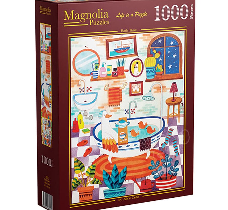 Magnolia Bath Time Puzzle 1000pcs