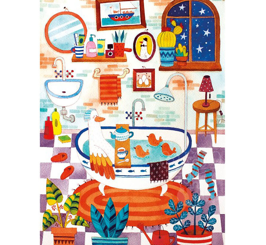 Magnolia Bath Time Puzzle 1000pcs