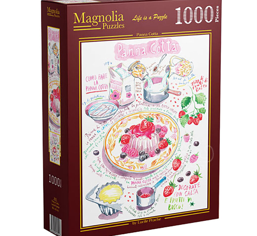 Magnolia Panna Cotta Puzzle 1000pcs