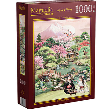 Magnolia Puzzles Magnolia Tea Garden Puzzle 1000pcs