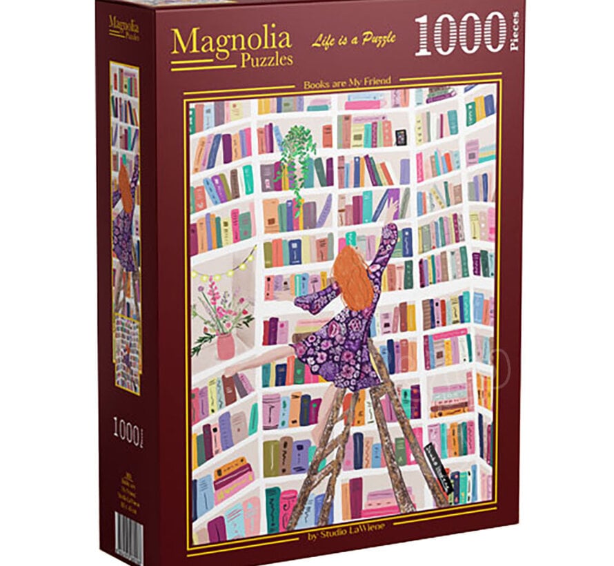 Magnolia Books Are My Friend Puzzle 1000pcs