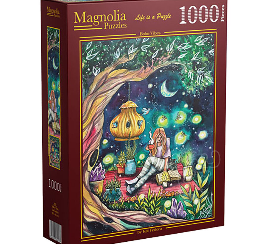 Magnolia Boho Vibes Puzzle 1000pcs