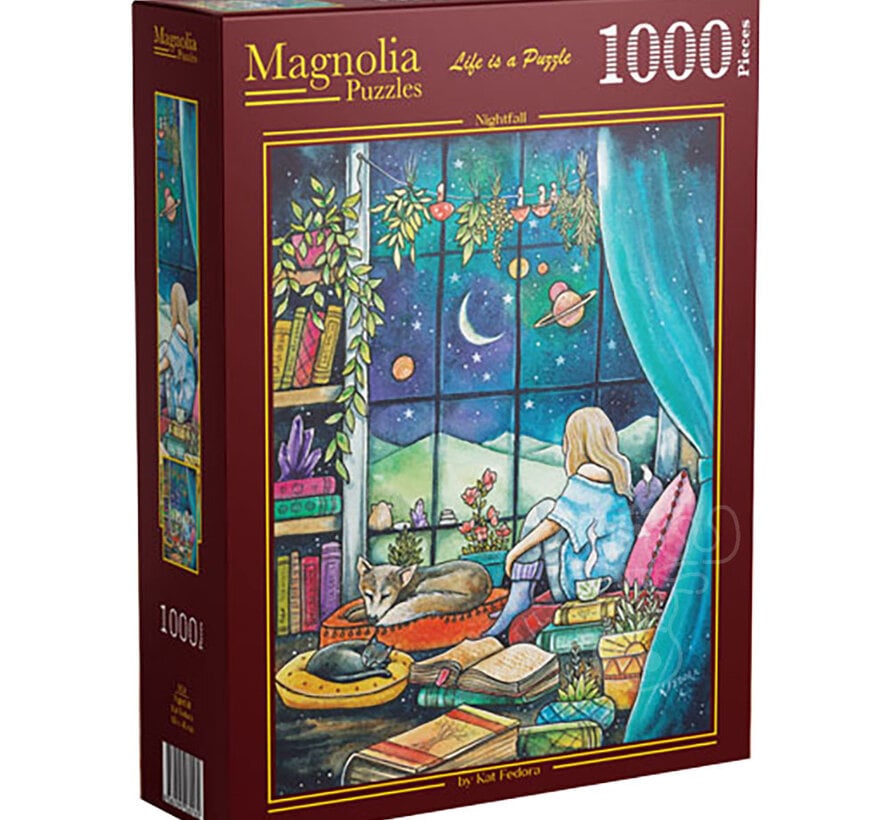 Magnolia Nightfall Puzzle 1000pcs