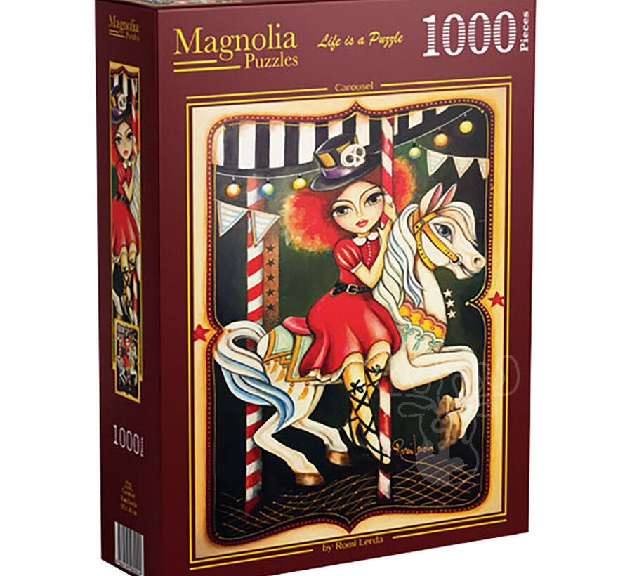 Magnolia Carousel Puzzle 1000pcs