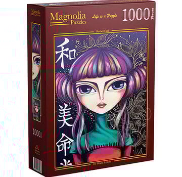 Magnolia Puzzles Magnolia Rebel Girl Puzzle 1000pcs