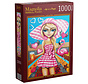 Magnolia Lady in Pink Puzzle 1000pcs
