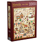 Magnolia Gingerbread Wonderland Puzzle 1000pcs