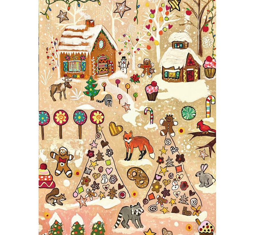 Magnolia Gingerbread Wonderland Puzzle 1000pcs
