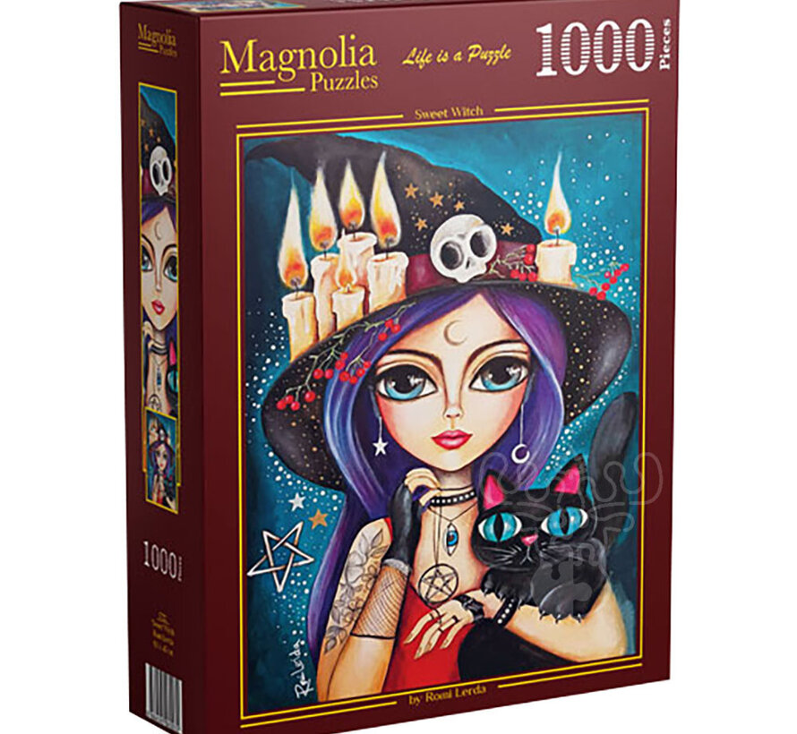 Magnolia Sweet Witch Puzzle 1000pcs