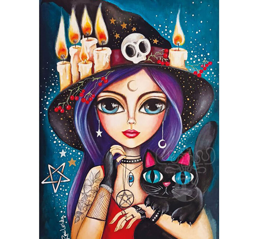 Magnolia Sweet Witch Puzzle 1000pcs