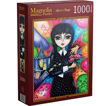 Magnolia Puzzles Magnolia Strange Girl Puzzle 1000pcs