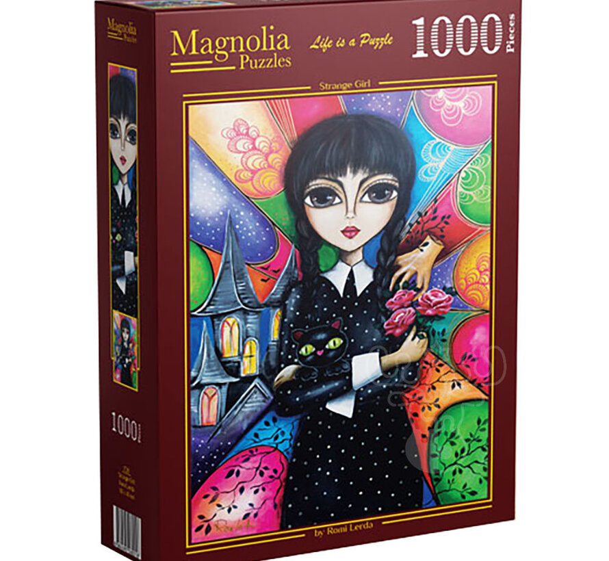 Magnolia Strange Girl Puzzle 1000pcs