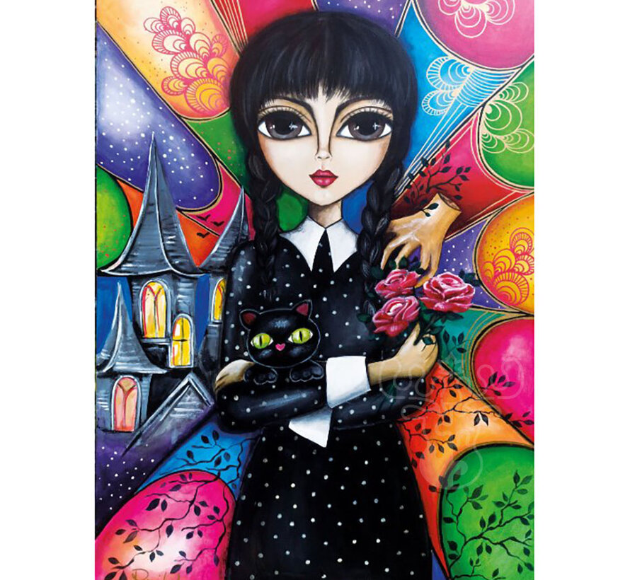 Magnolia Strange Girl Puzzle 1000pcs