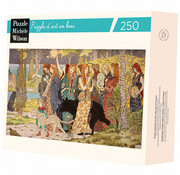 Puzzle Michèle Wilson Michèle Wilson Grasset: Harmony Wood Puzzle 250pcs