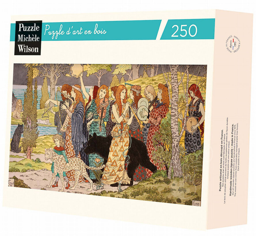 Michèle Wilson Grasset: Harmony Wood Puzzle 250pcs