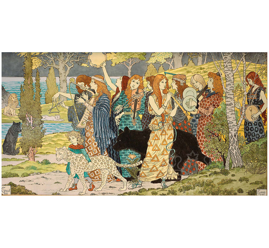 Michèle Wilson Grasset: Harmony Wood Puzzle 250pcs