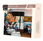 Michèle Wilson Goossens: In a Coffee Shop Wood Puzzle 350pcs