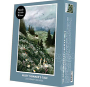 Puzzle Michèle Wilson Michèle Wilson Contemporary Illustrations Poder: Misty's Summer Tale Wood Puzzle 500pcs