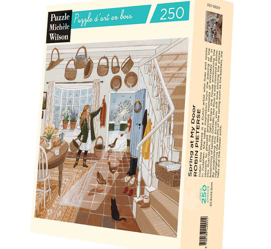 Michèle Wilson Pieterse: Spring at My Door Wood Puzzle 250pcs
