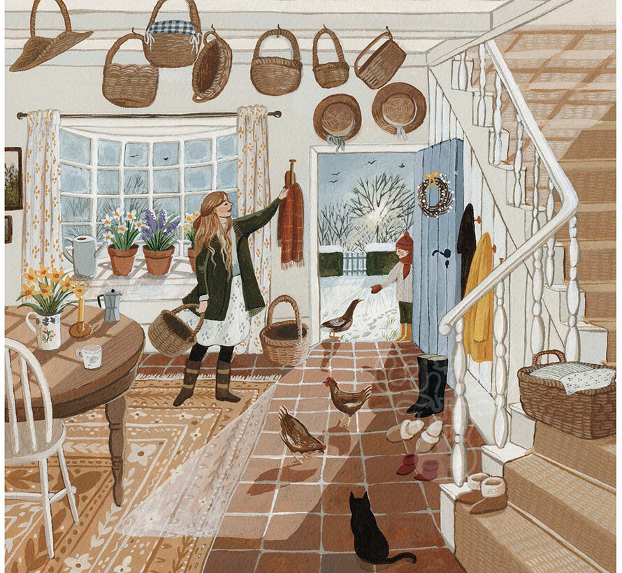 Michèle Wilson Pieterse: Spring at My Door Wood Puzzle 250pcs