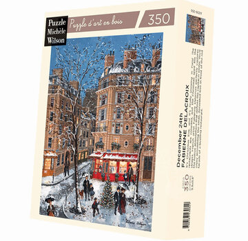 Puzzle Michèle Wilson Michèle Wilson Delacroix: December 24th Wood Puzzle 350pcs