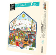 Puzzle Michèle Wilson Michèle Wilson Les Infusettes: The Derbyshire Greenhouse Wood Puzzle 250pcs