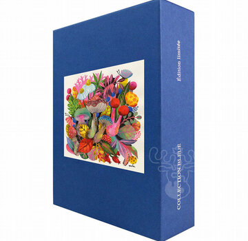 Puzzle Michèle Wilson Michèle Wilson Blue Collection Dardik: Fantastical Mushrooms Wood Puzzle 300pcs