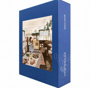 Puzzle Michèle Wilson Michèle Wilson Blue Collection Pieterse: Winter Baking Wood Puzzle 300pcs