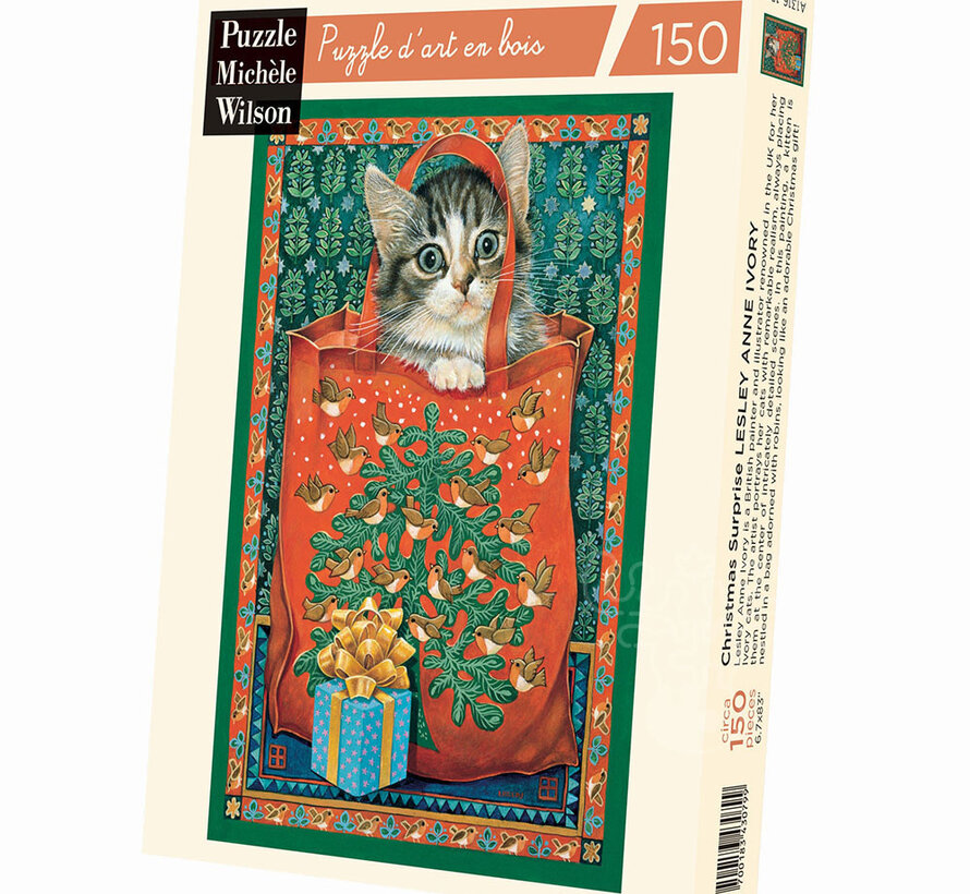 Michèle Wilson Ivory: Christmas Surprise Wood Puzzle 150pcs
