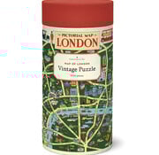 Cavallini Cavallini Vintage: Map of London Puzzle 1000pcs