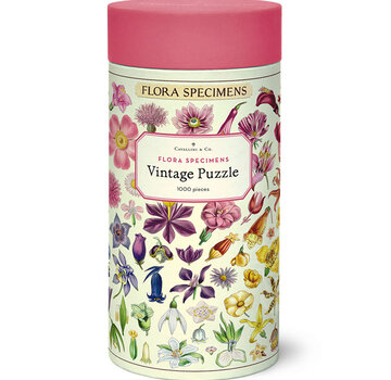 Cavallini Cavallini Vintage: Flora Specimens Puzzle 1000pcs